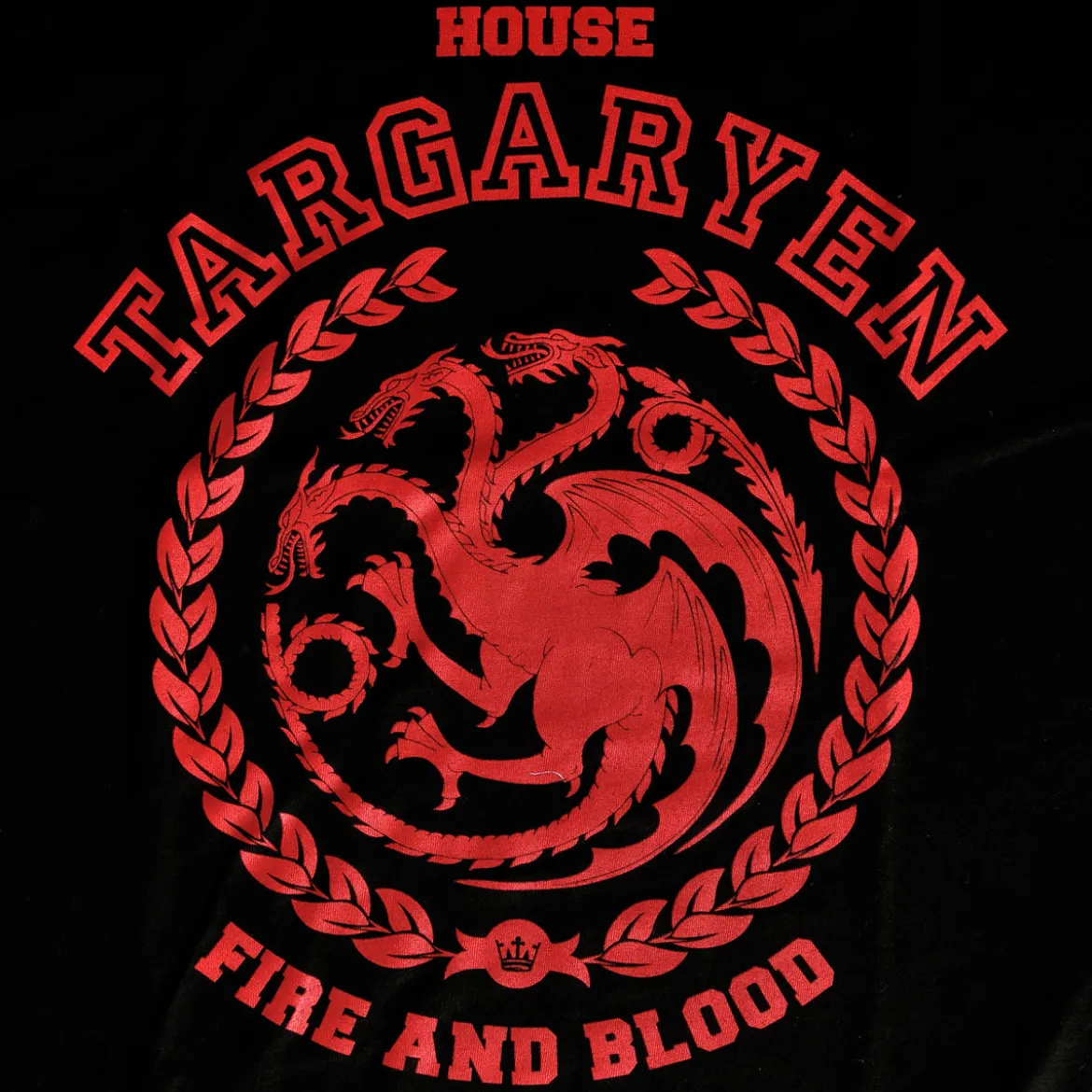 Game of Thrones - Targaryen Wappen T-Shirt schwarz
