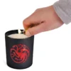 Game of Thrones - Targaryen Wappen Kerze im Glas