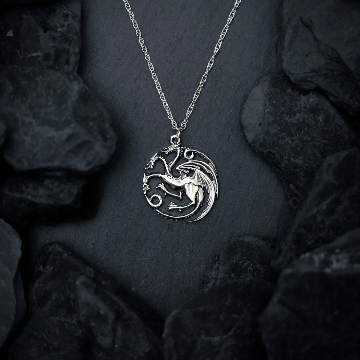 Game of Thrones - Targaryen Wappen Kette