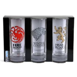 Game of Thrones - Wappen Gläser-Set