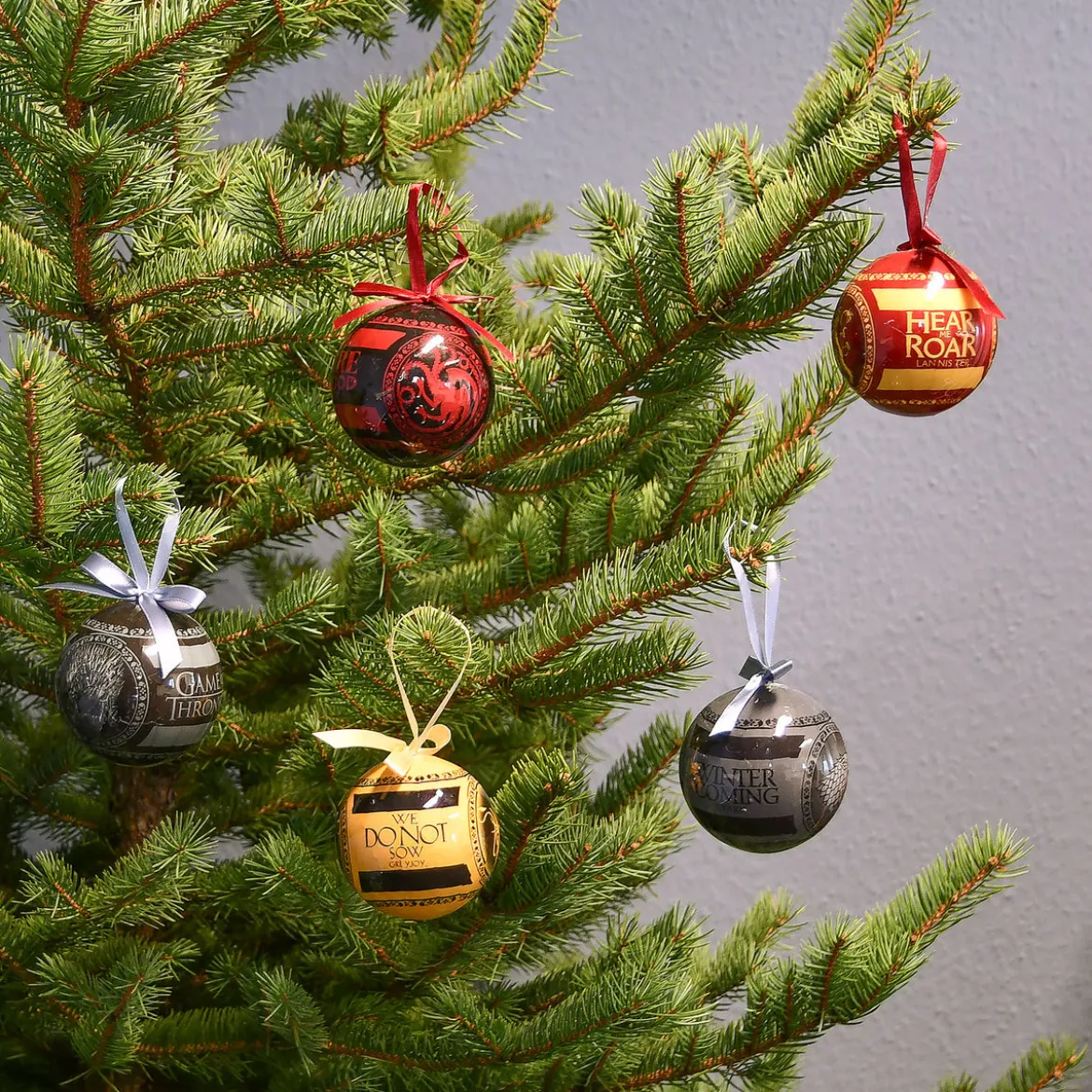 Game of Thrones - Wappen Weihnachtsbaumkugeln 14tlg