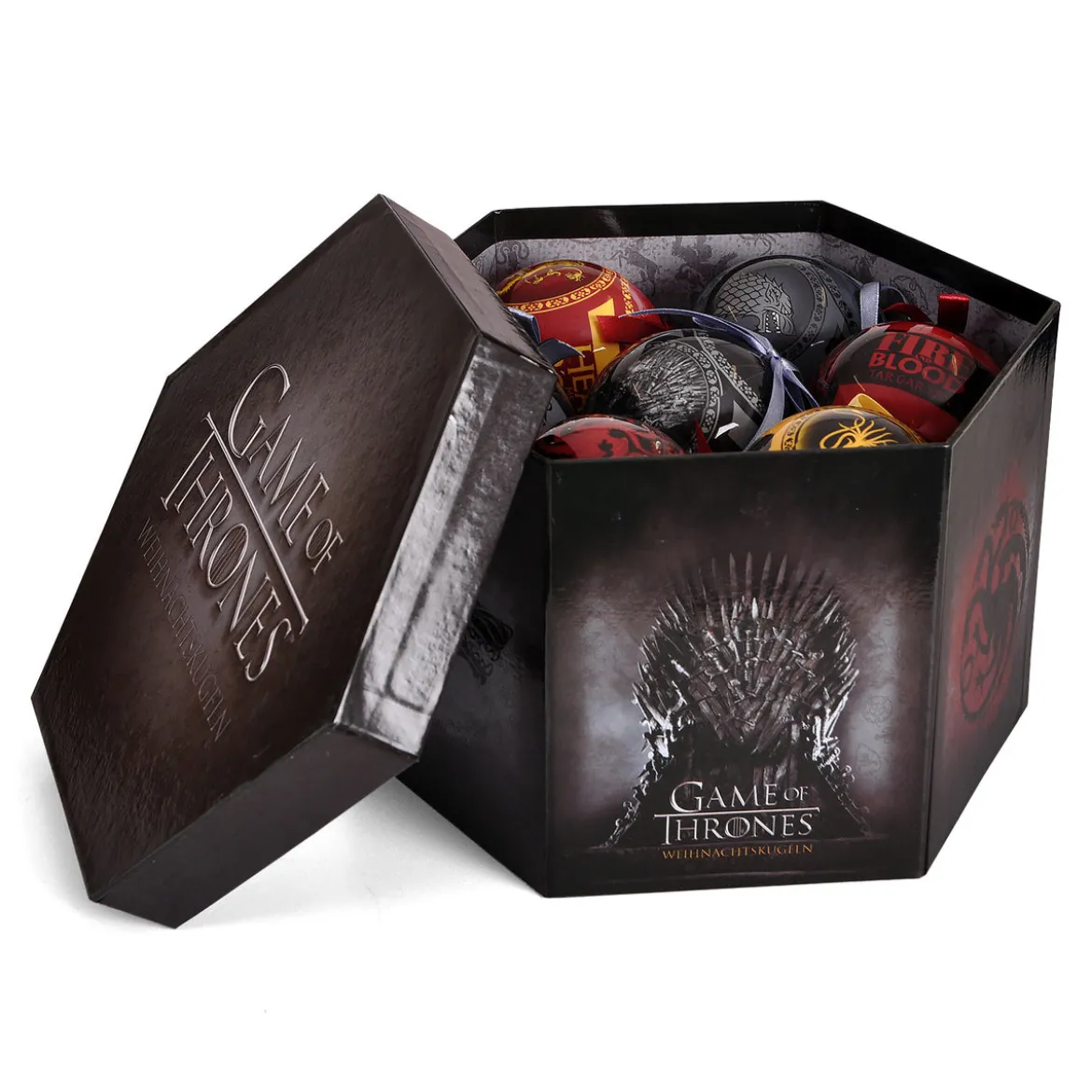Game of Thrones - Wappen Weihnachtsbaumkugeln 14tlg