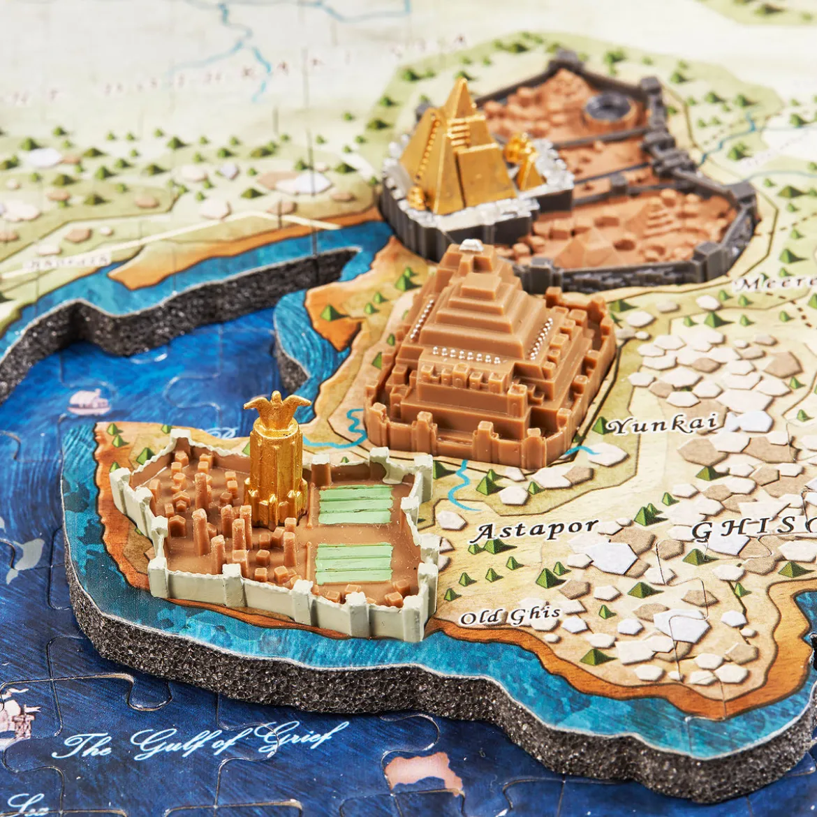 Game of Thrones - Westeros und Essos 4D Puzzle