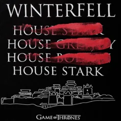 Game of Thrones - Winterfell Rulers T-Shirt schwarz