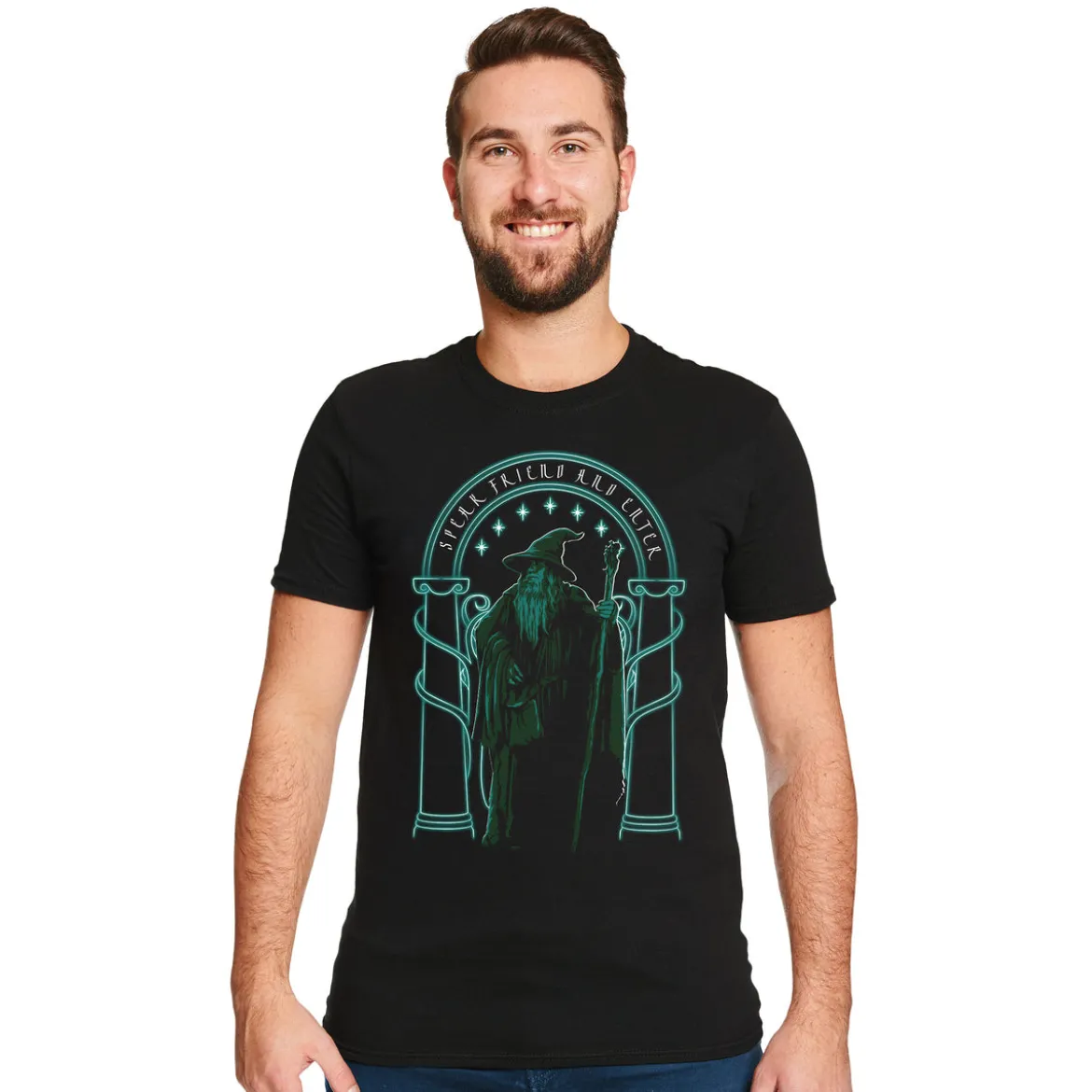 Gandalf Türen von Durin T-Shirt - Der Herr der Ringe