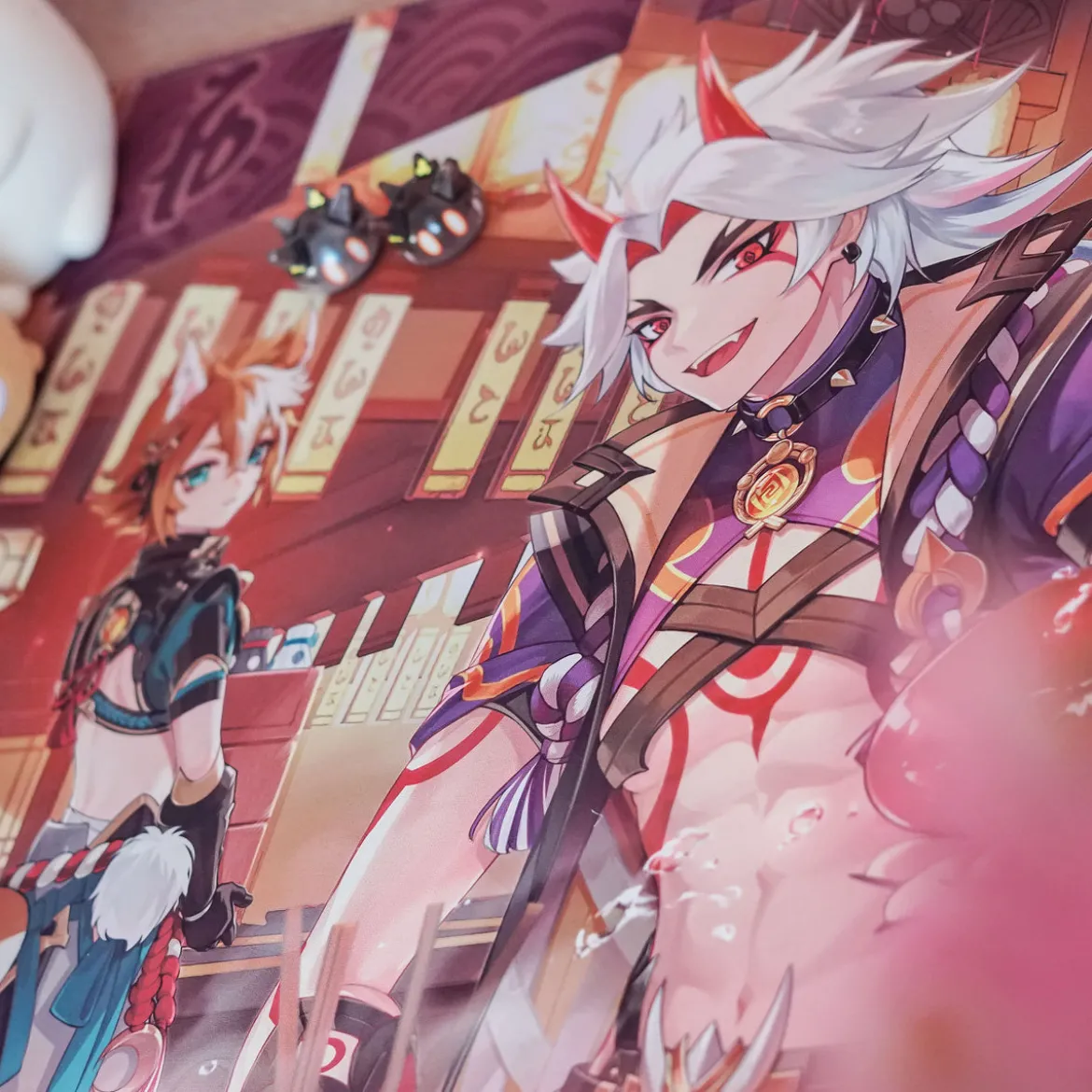 Genshin Impact - Arataki Itto & Gorou Mousepad
