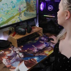 Genshin Impact - Fleeting Colors in Flight Mousepad