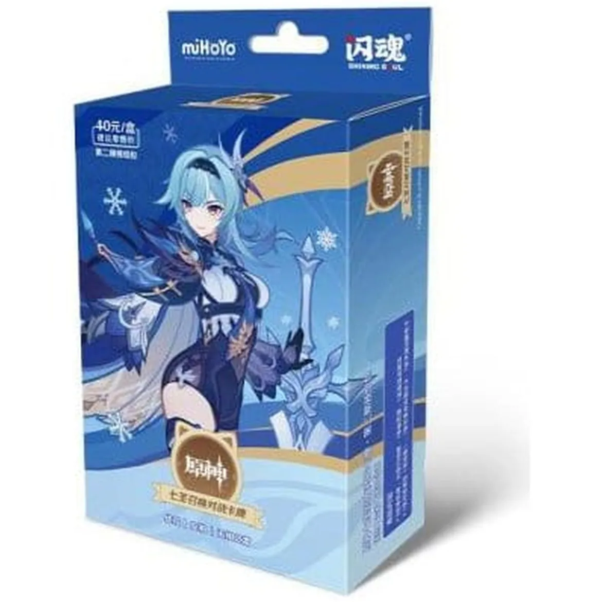 Genshin Impact Sammelkartenspiel - Pre-Build Starter Deck 07 - Eula - Series 2 *Chinesische Version*