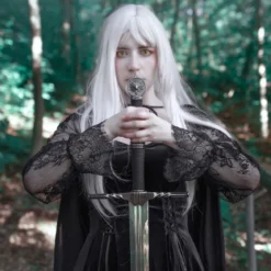 Geralt von Riva Zweihandschwert Replik mit Scheide für Witcher Fans