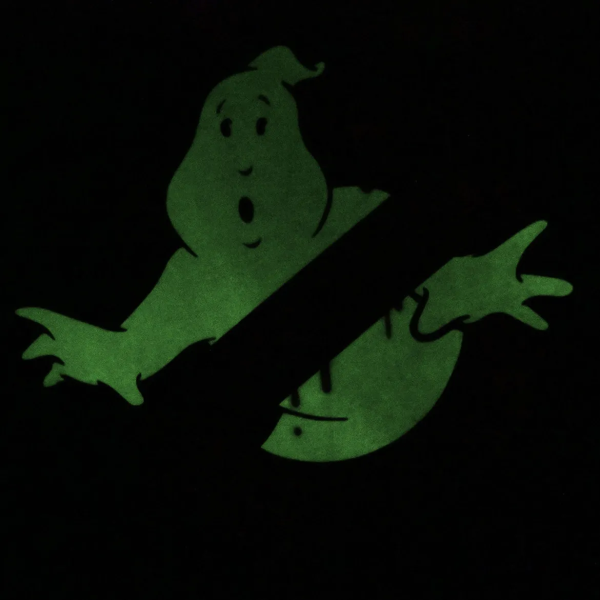Ghostbusters - Glow in the Dark Logo T-Shirt schwarz