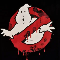 Ghostbusters - Glow in the Dark Logo Hoodie schwarz
