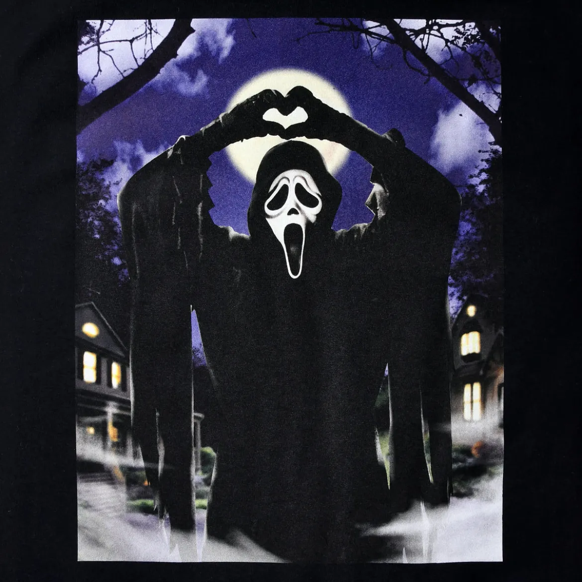 Ghost Face - Hearts T-Shirt schwarz