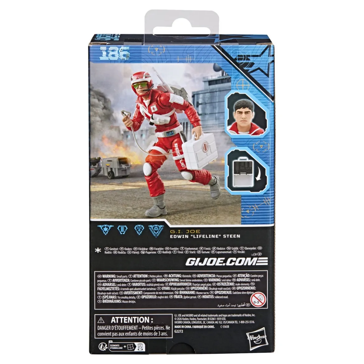 G.I. Joe Classified Series Actionfigur Edwin "Lifeline" Steen 15 cm