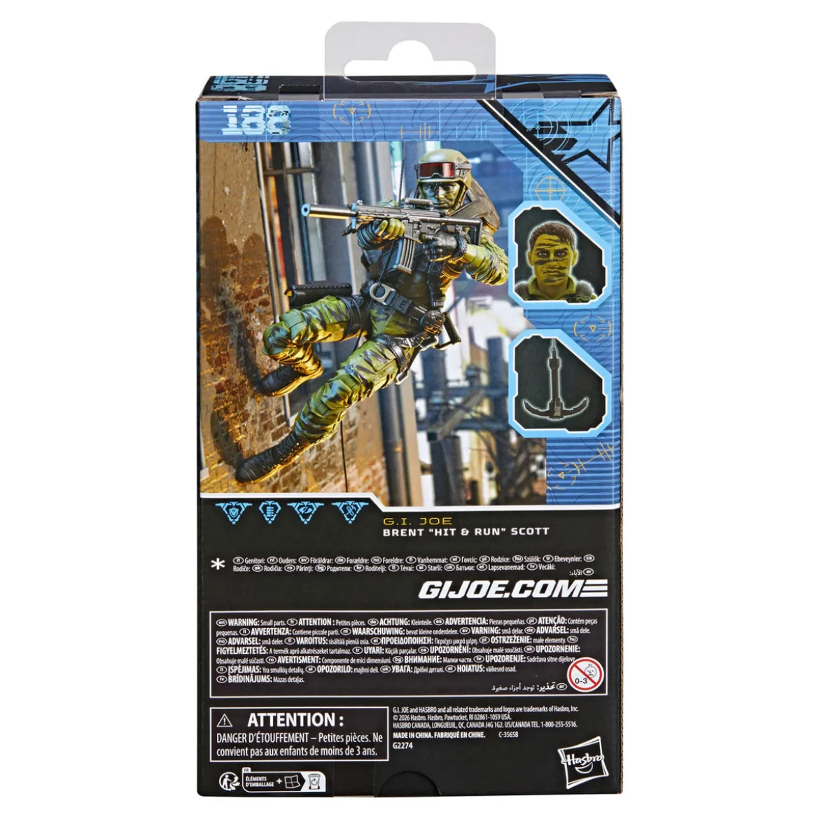G.I. Joe Classified Series Actionfigur Brent "Hit & Run"