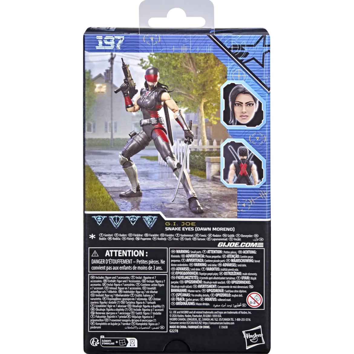 G.I. Joe Classified Series Actionfigur Snake Eyes (Dawn