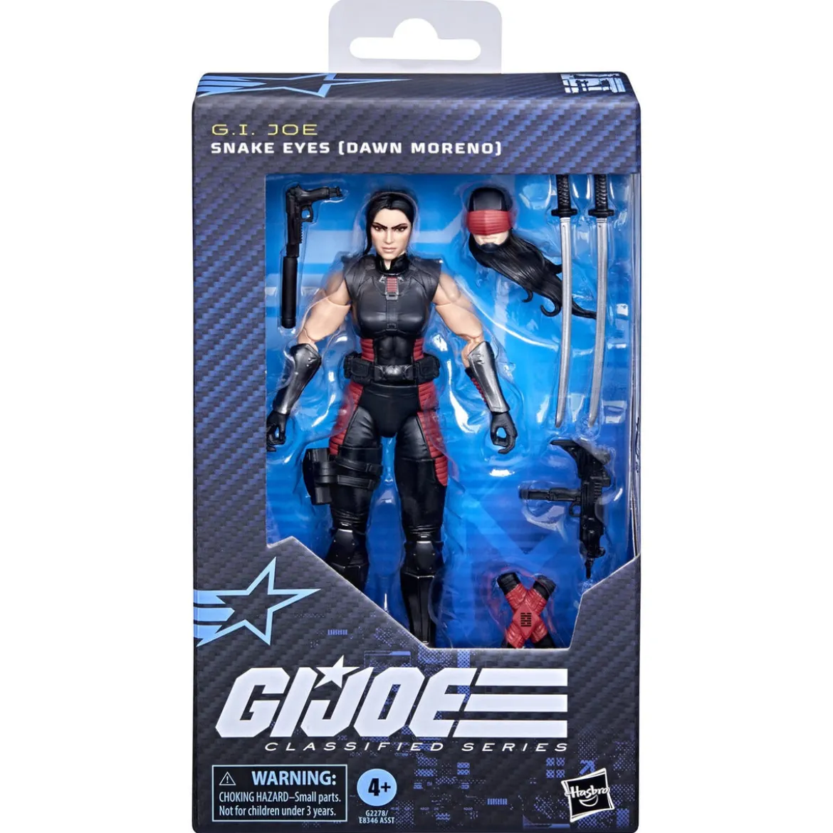 G.I. Joe Classified Series Actionfigur Snake Eyes (Dawn