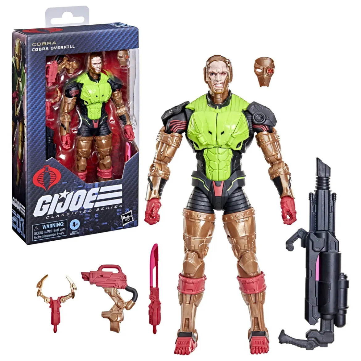 G.I. Joe Classified Series Actionfigur #201 Cobra Overkill