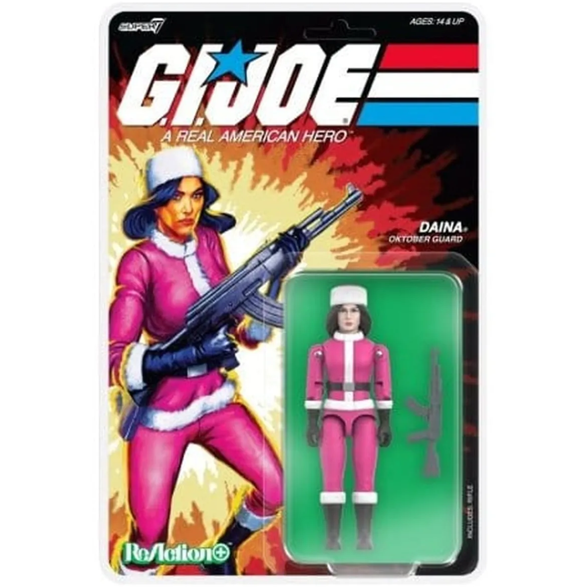 GI Joe ReAction+ Actionfigur Wave 07 Daina (Cartoon) 10 cm