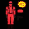 GI Joe ReAction+ Actionfigur Wave 06 Snake Eyes (Red Glow, Crystal Poison) 10 cm