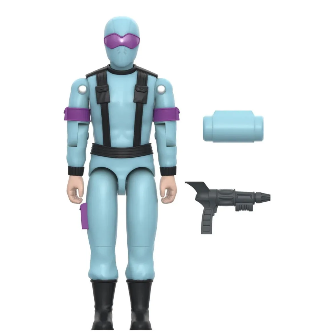 GI Joe ReAction+ Actionfigur Wave 06 Snake Eyes (Red Glow, Crystal Poison) 10 cm