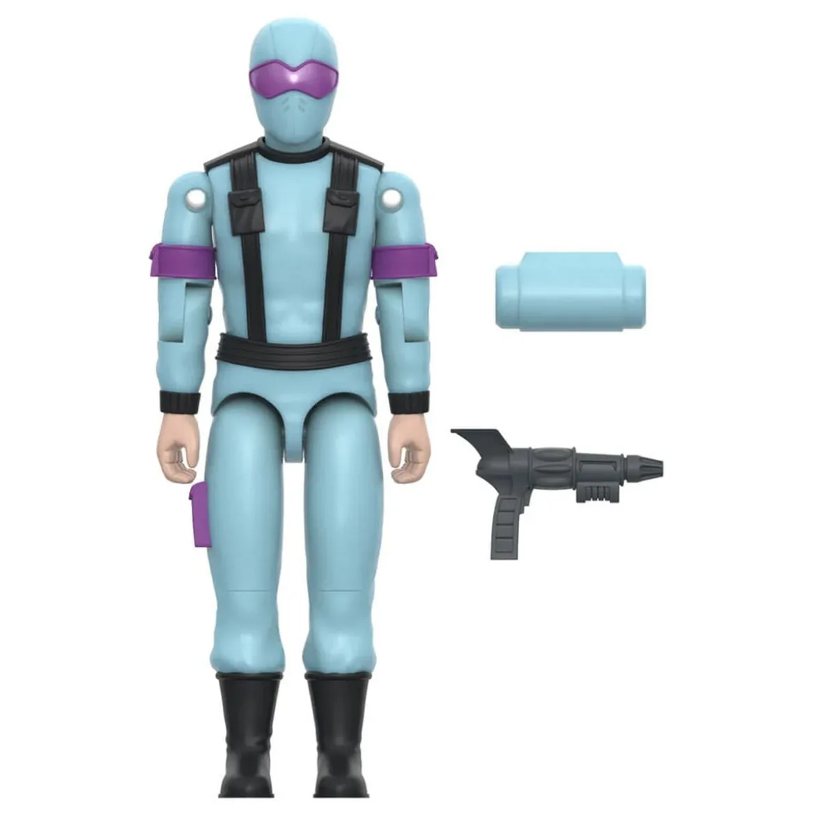 GI Joe ReAction+ Actionfigur Wave 06 Snake Eyes (Red Glow, Crystal Poison) 10 cm