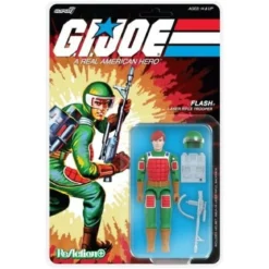 GI Joe ReAction+ Actionfigur Wave 07 Flash (Comic) 10 cm