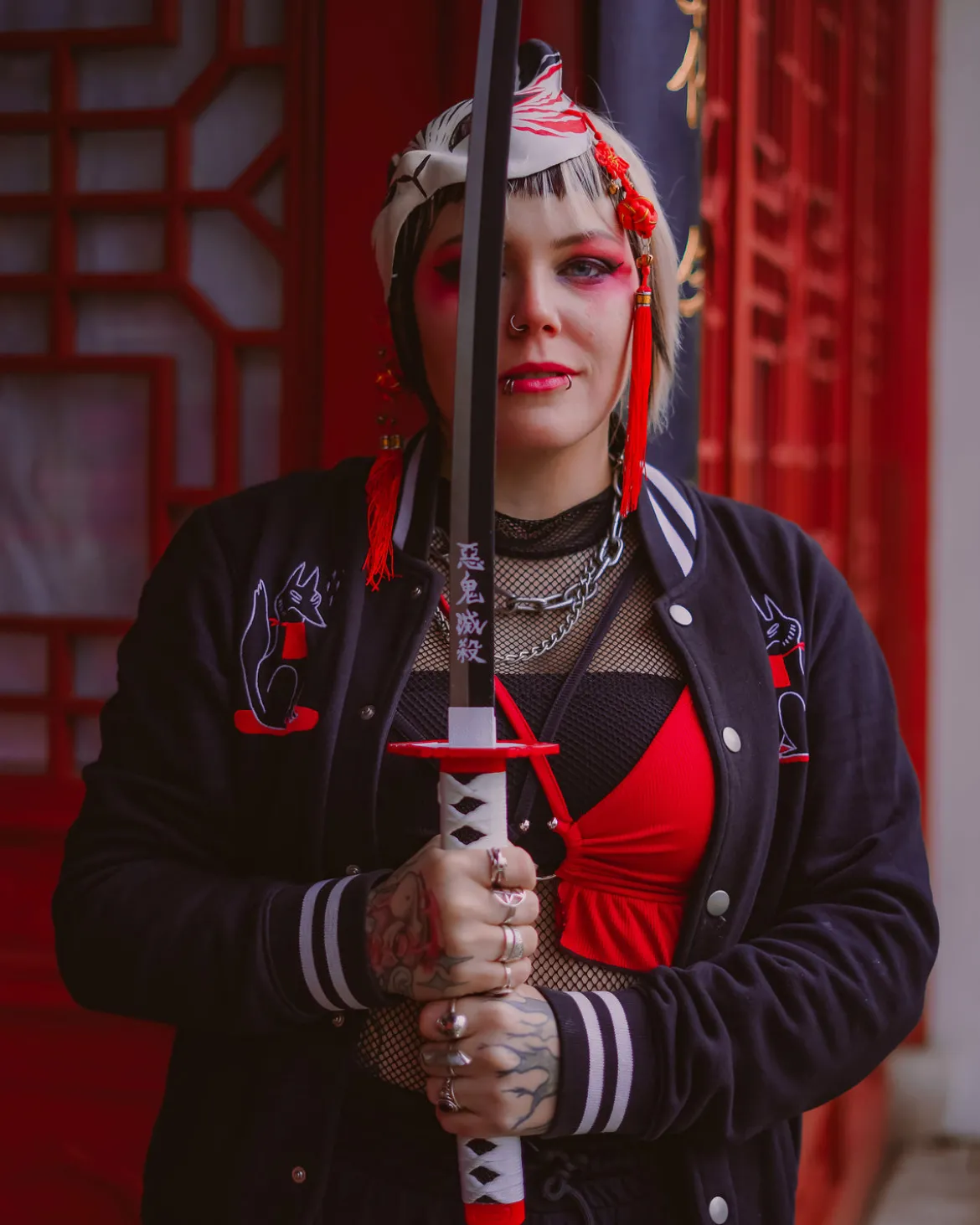 Giyu Katana für Demon Slayer Fans