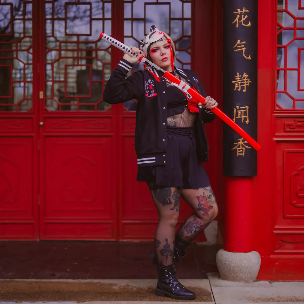 Giyu Katana für Demon Slayer Fans