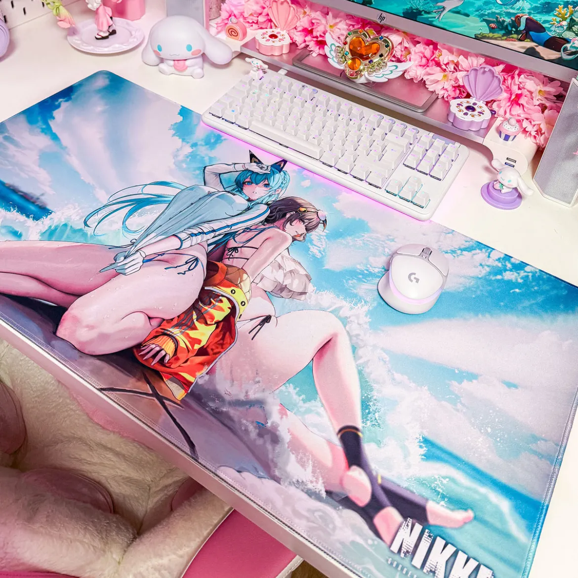 Goddess of Victory: Nikke - Helm & Anis Mousepad