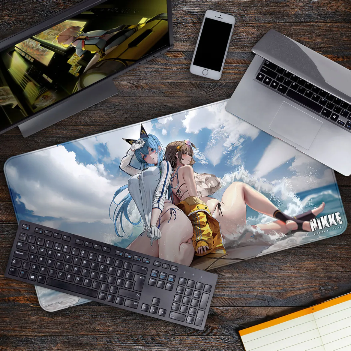 Goddess of Victory: Nikke - Helm & Anis Mousepad