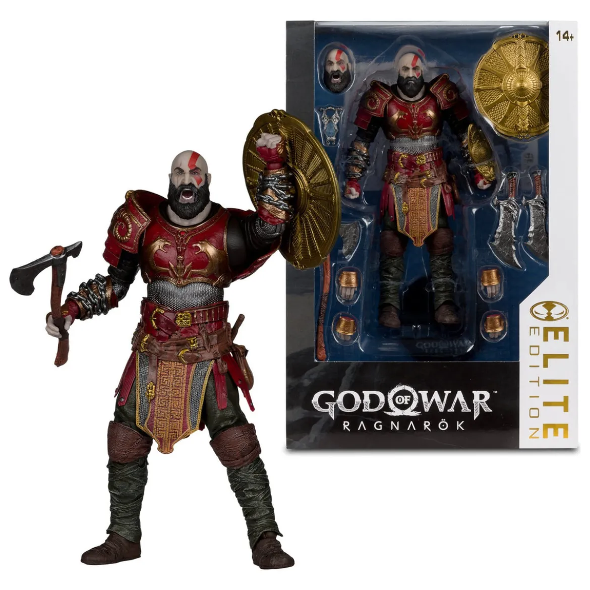 God of War McFarlane Elite Edition Actionfigur Kratos 18 cm