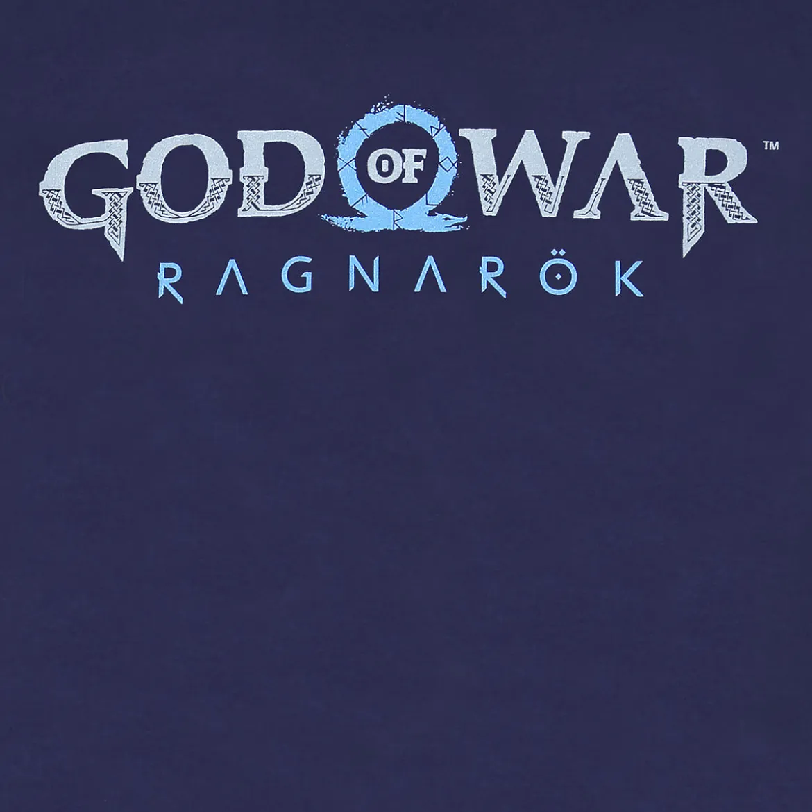 God of War Ragnarok - Logo T-Shirt blau