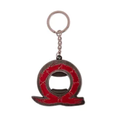 God of War - Red Logo Schlüsselanhänger mit Flaschenöffner