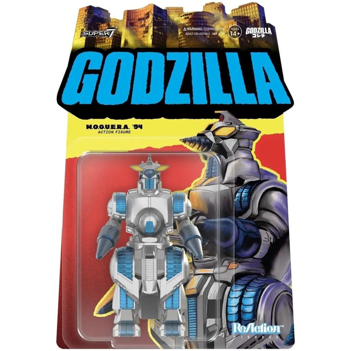 Godzilla Toho ReAction Actionfigur M.O.G.U.E.R.A. 10 cm