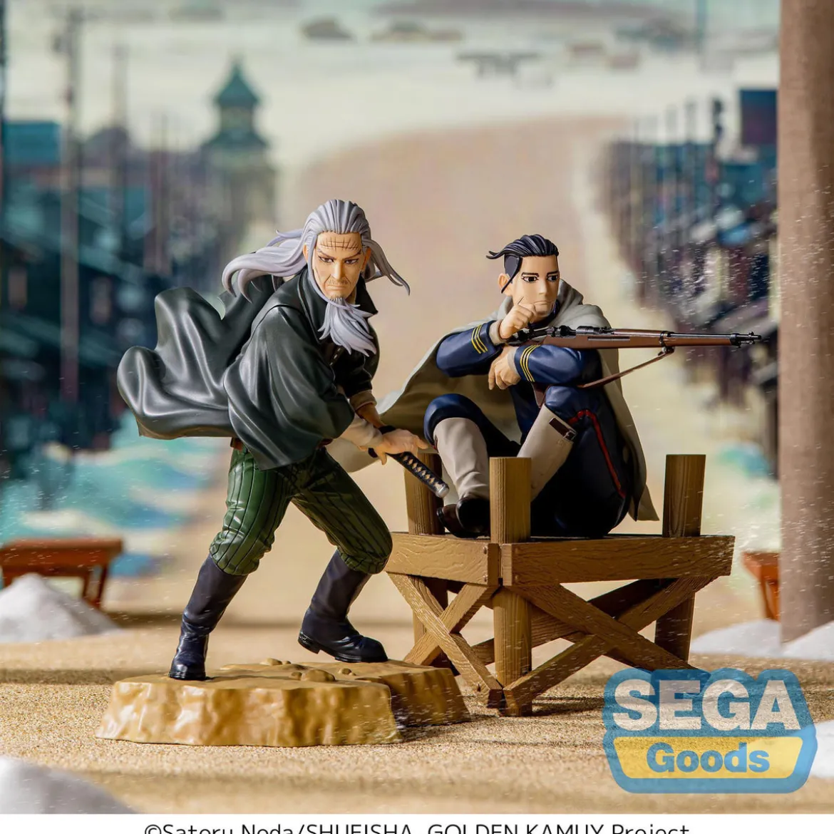 Golden Kamuy Xross Link Anime PVC Statue Toshizo Hijikata