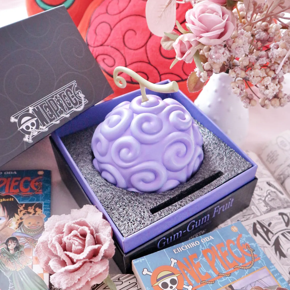 Gomu Gomu Teufelsfrucht Replik in Geschenkbox - One Piece