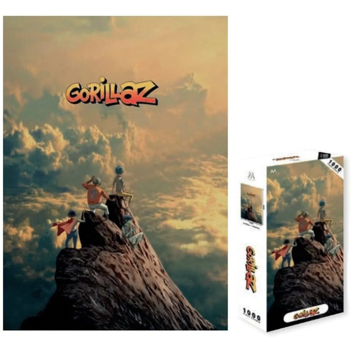 Gorillaz: Puzzle 1000 Teile