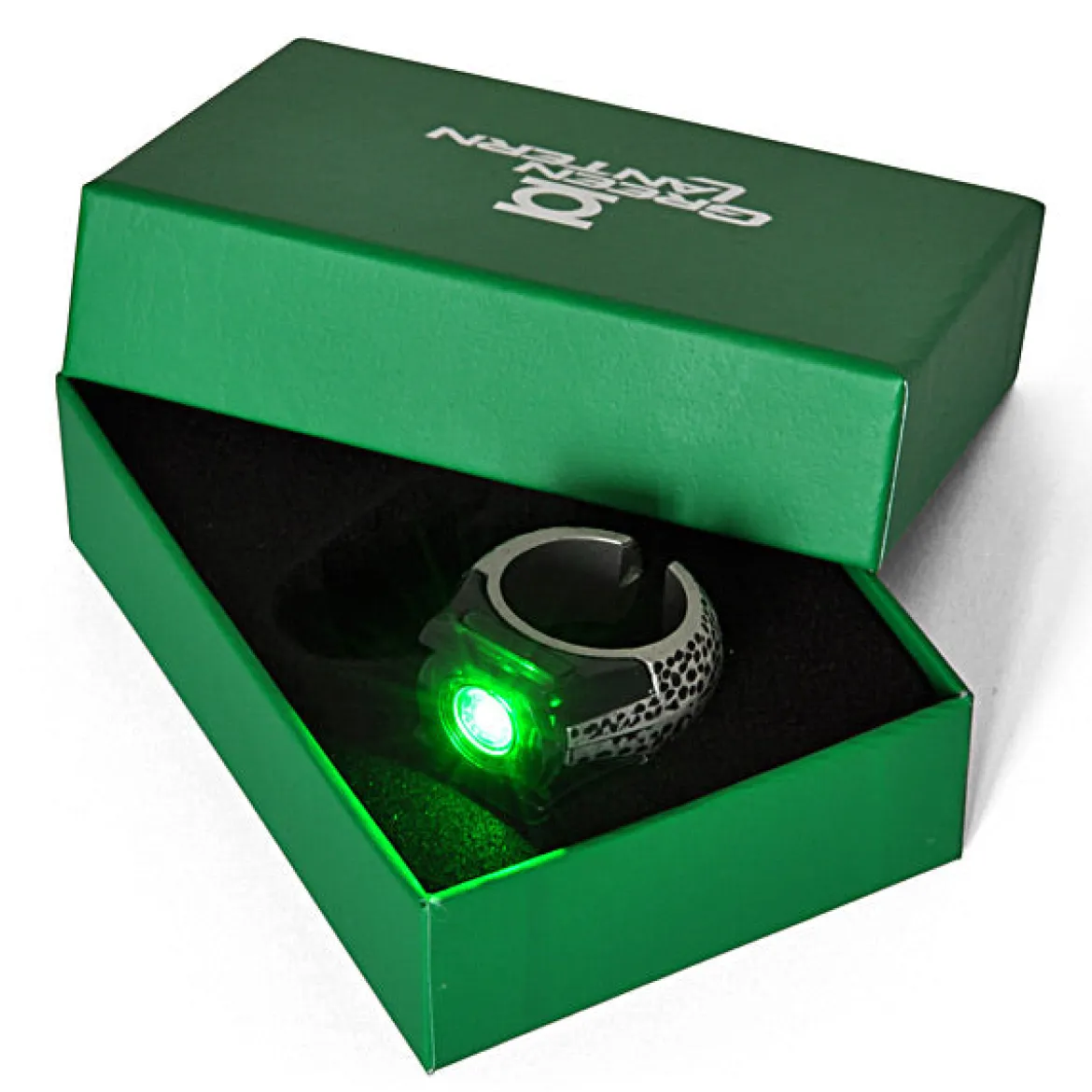 Green Lantern - Energie Ring mit Leuchteffekt