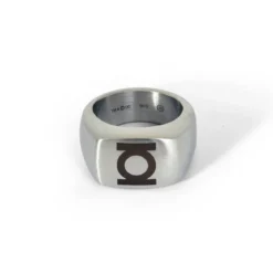 Green Lantern - Logo Ring grau
