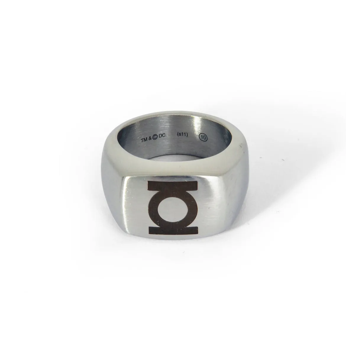 Green Lantern - Logo Ring grau