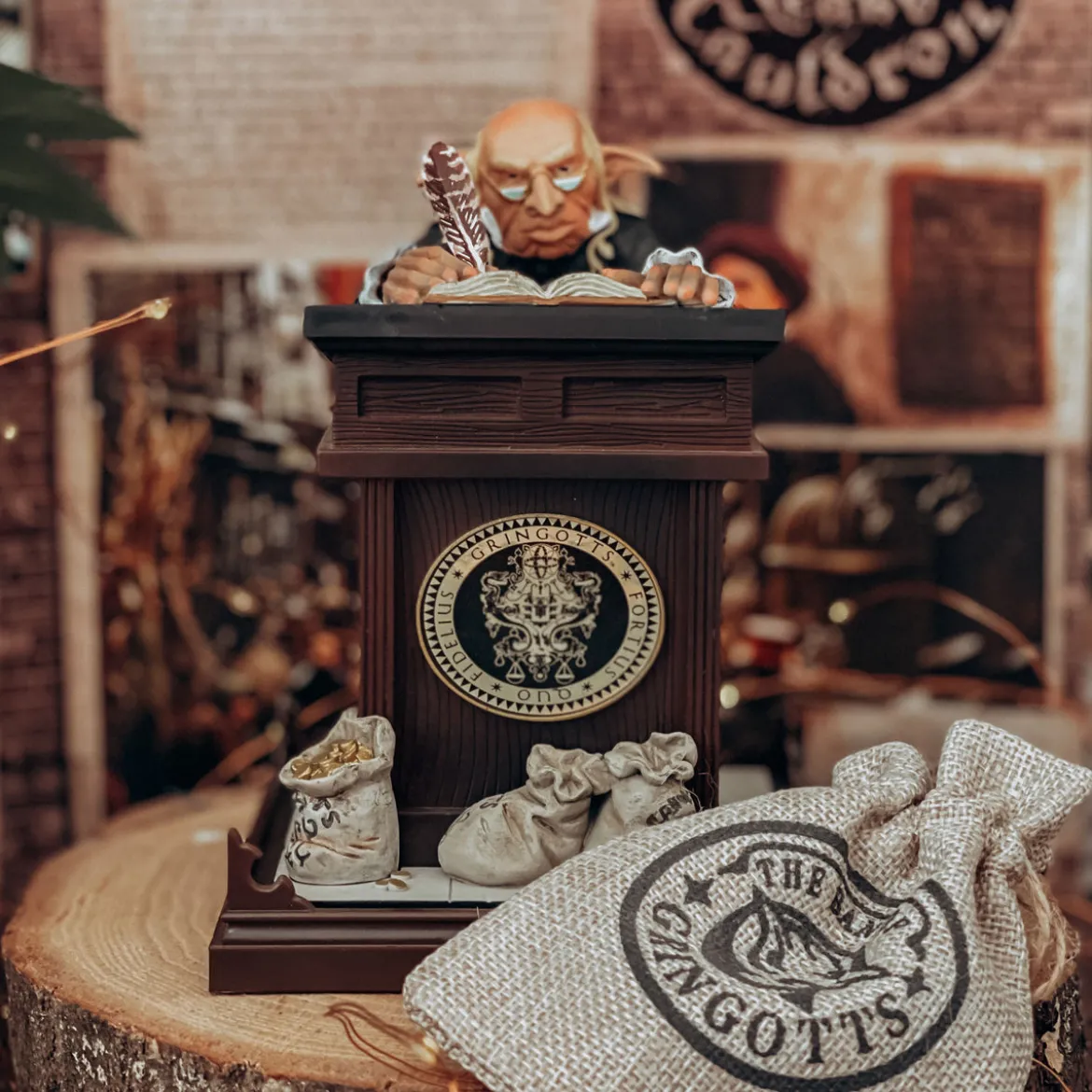 Gringotts Goblin - Harry Potter Magische Tierwesen Figur