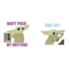 Grogu Buttons & Shiny Tasse - Star Wars The Mandalorian