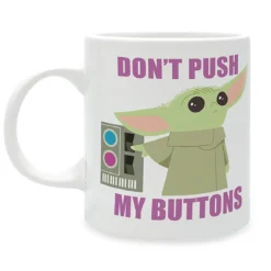 Grogu Buttons & Shiny Tasse - Star Wars The Mandalorian