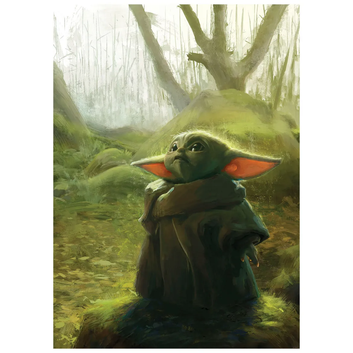 Grogu Fototapete - Star Wars The Mandalorian