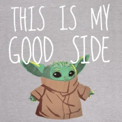 Grogu Good Side Oversize T-Shirt grau - Star Wars The Mandalorian
