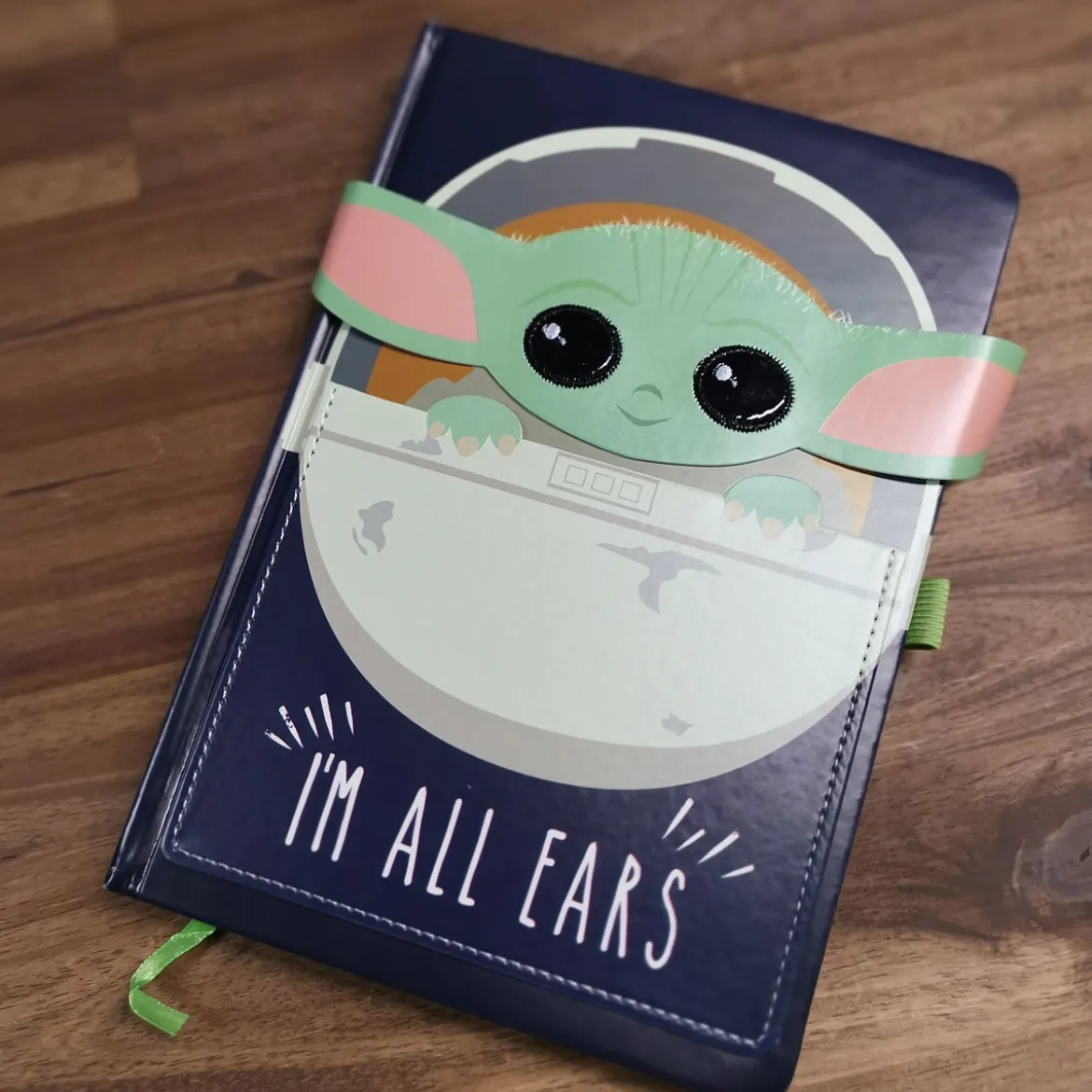 Grogu I'm All Ears Notizbuch A5 - Star Wars The Mandalorian