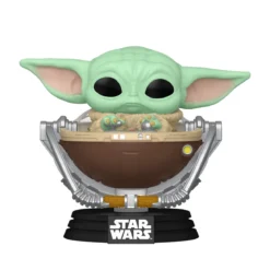 Grogu im Kinderwagen Funko Pop Wackelkopf-Figur - Star Wars The Mandalorian and Grogu