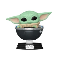 Grogu im Kinderwagen Funko Pop Wackelkopf-Figur - Star Wars The Mandalorian