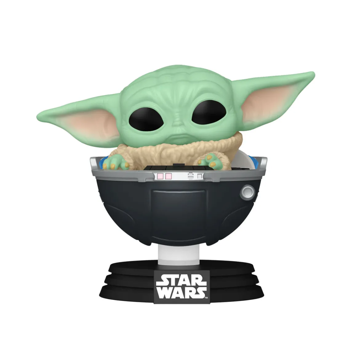 Grogu im Kinderwagen Funko Pop Wackelkopf-Figur - Star Wars The Mandalorian