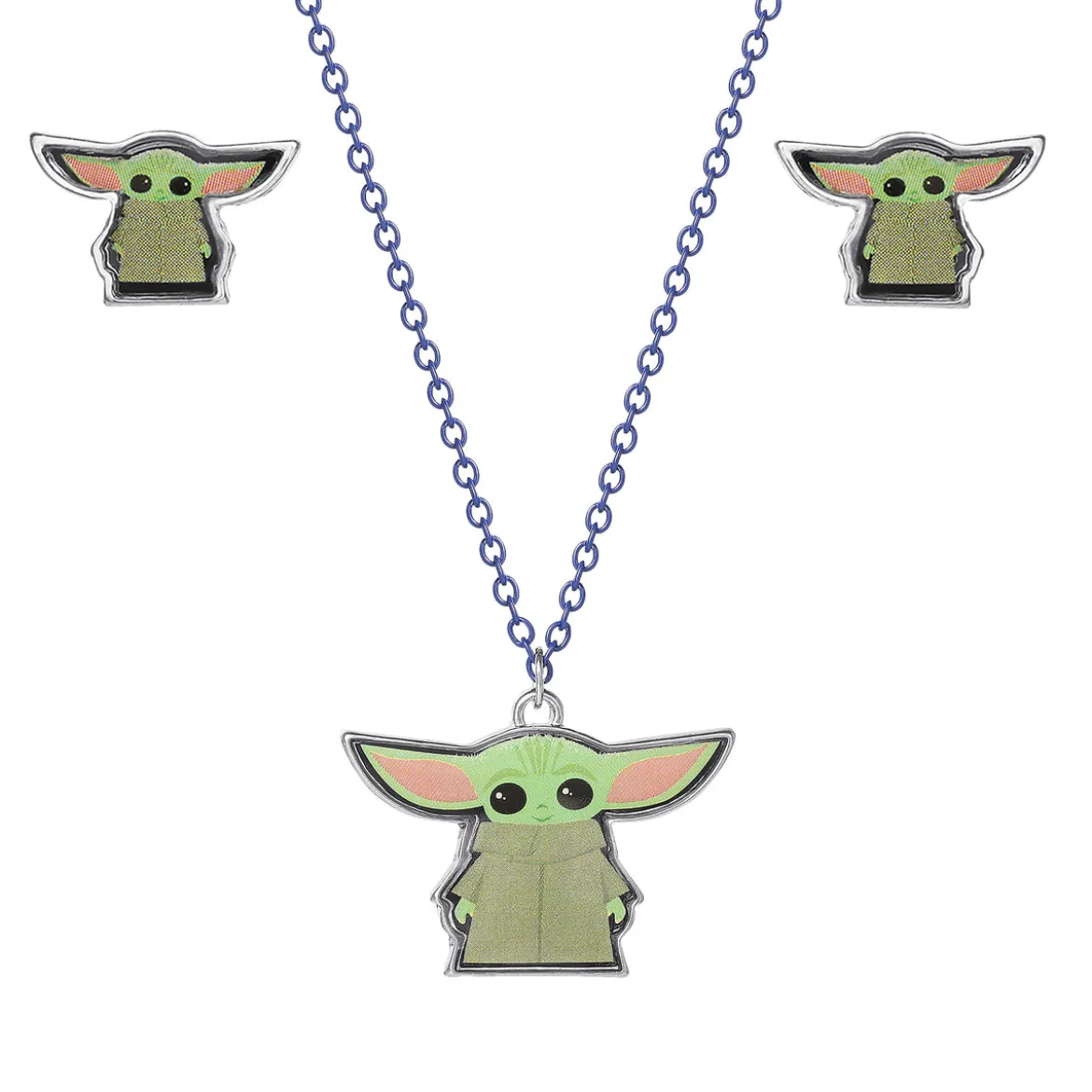 Grogu Kette mit Ohrstecker - Star Wars The Mandalorian